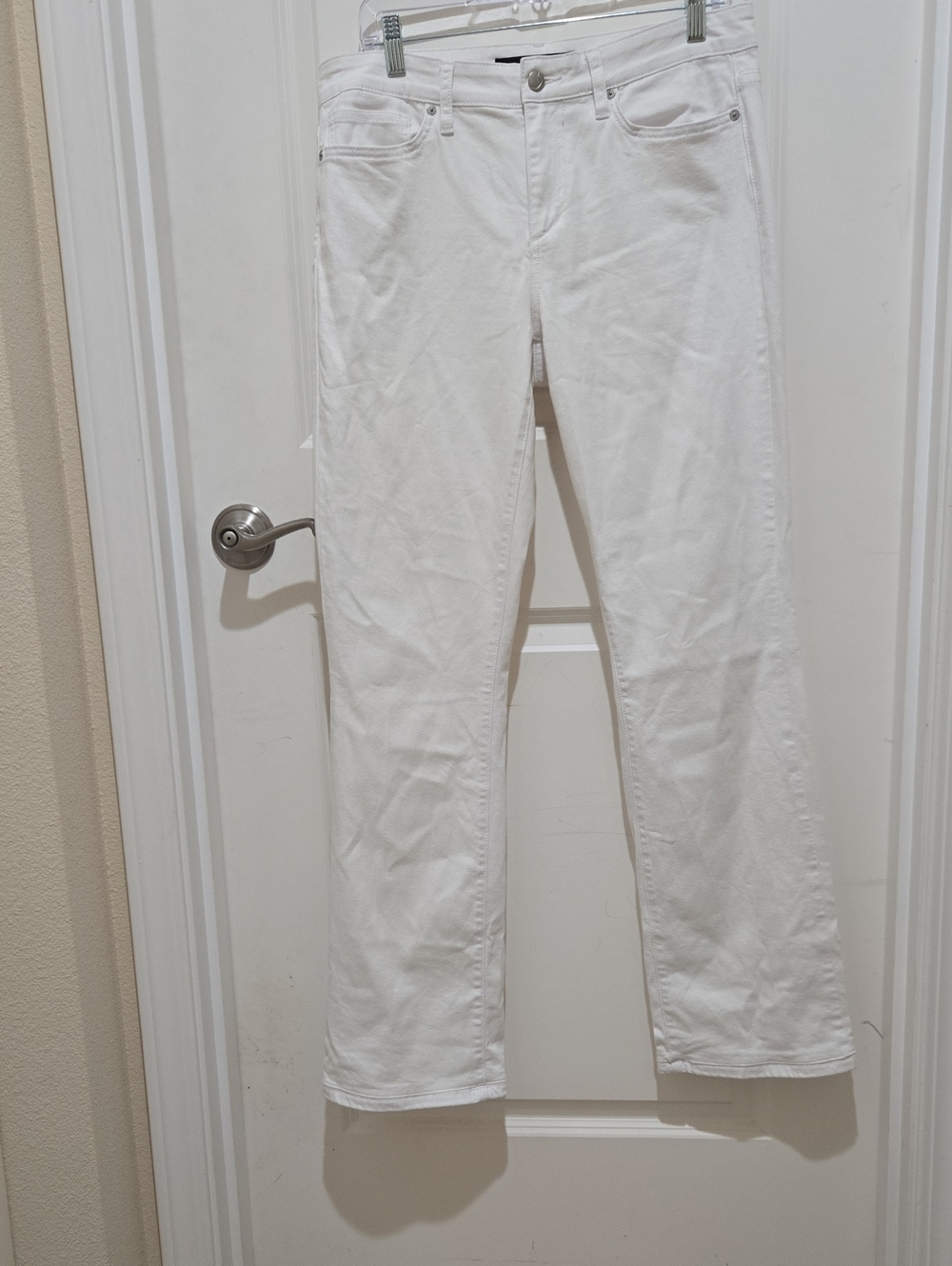 Joe's Jeans White Straight-Leg Women's Jeans